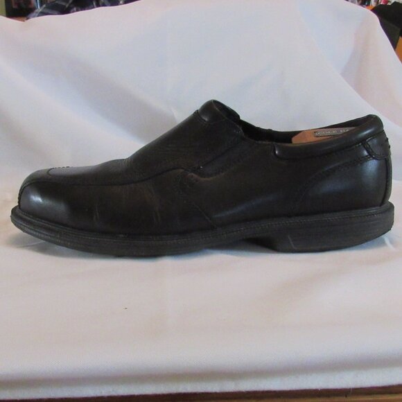 Florsheim Work Black Steel Toe Slip-On Loafer Work Safety Shoes Size 11.5 EUC - Picture 4 of 11